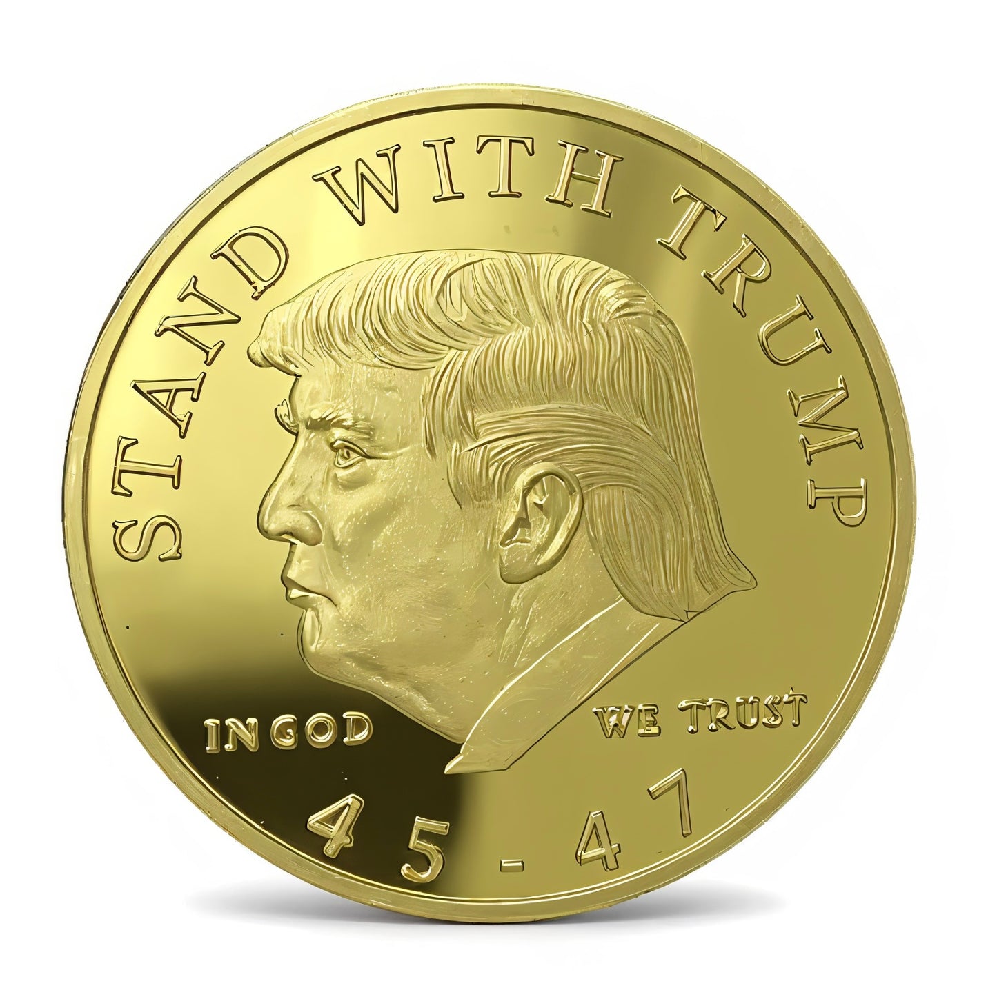 DONALD TRUMP 45-47 COMMEMORATIVE COIN