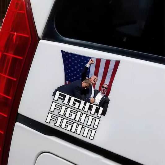 TRUMP FIGHT STICKERS