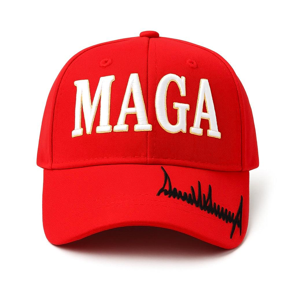 TRUMP MAGA SIGNED HAT